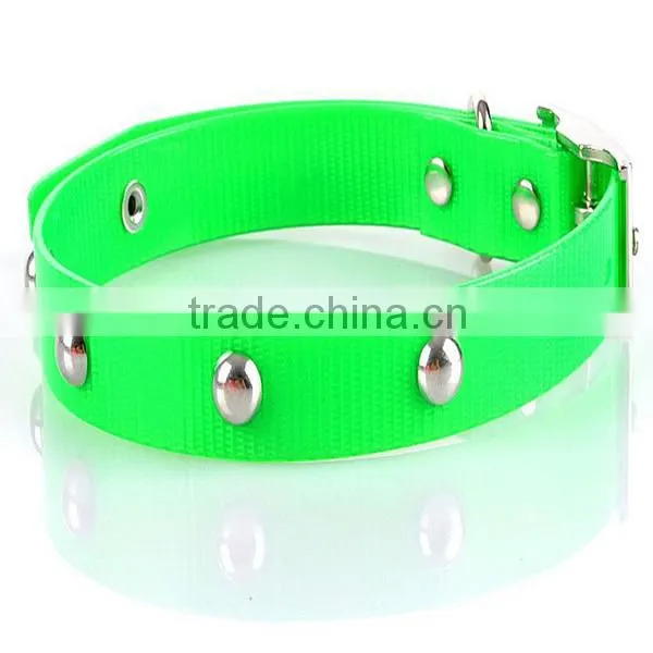 Popular TPU pet product Collar for dog with mushroom nail