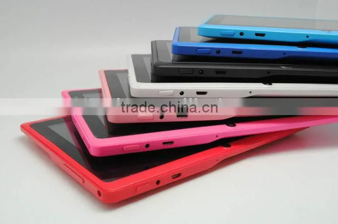 7 inch new tablet pc Q88 RK2926 with HD 1024*600 screen and classic design