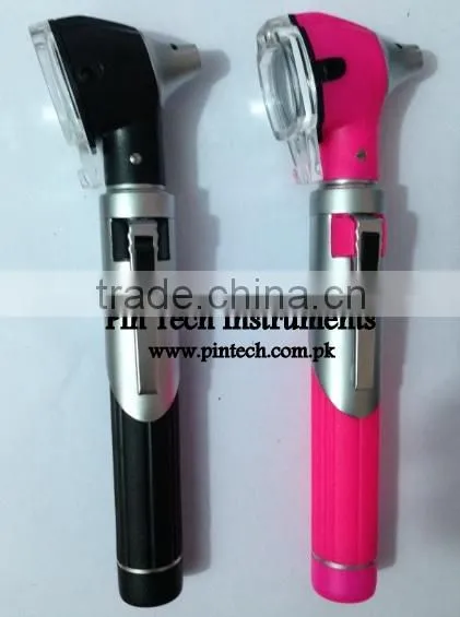 Mini Fiber Optic LED Otoscope with Pouch