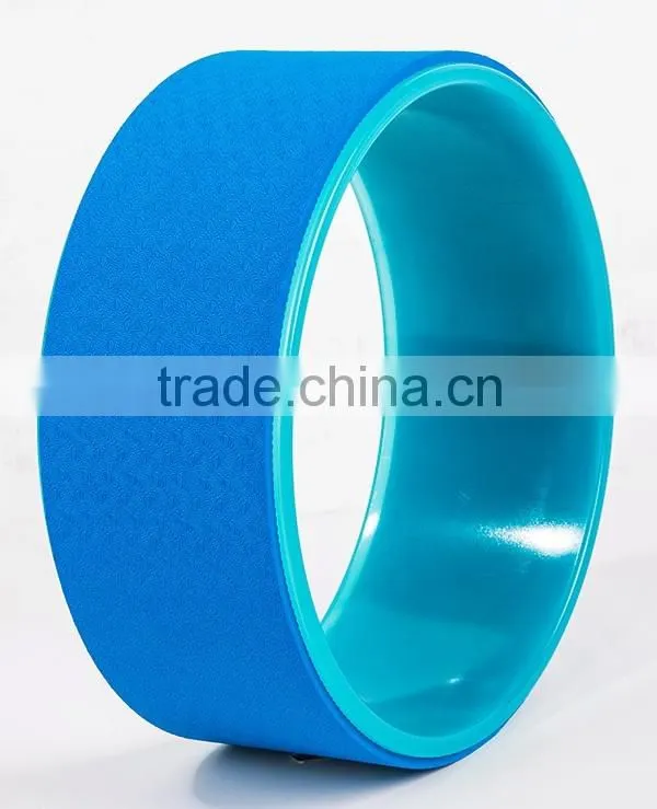 High Quality Fitness PC Yoga Wheel, TPE Yoga Wheel