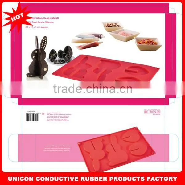 Hot sale moldes de chocolate for 3d chocolate UN-0543
