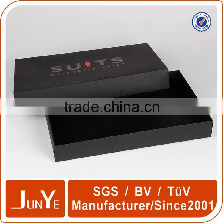 empty small cardboard necktie gift box packaging