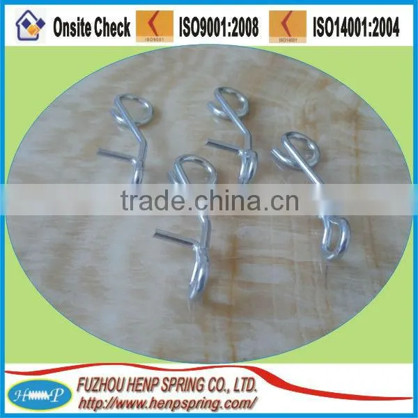 Zinc wire clip