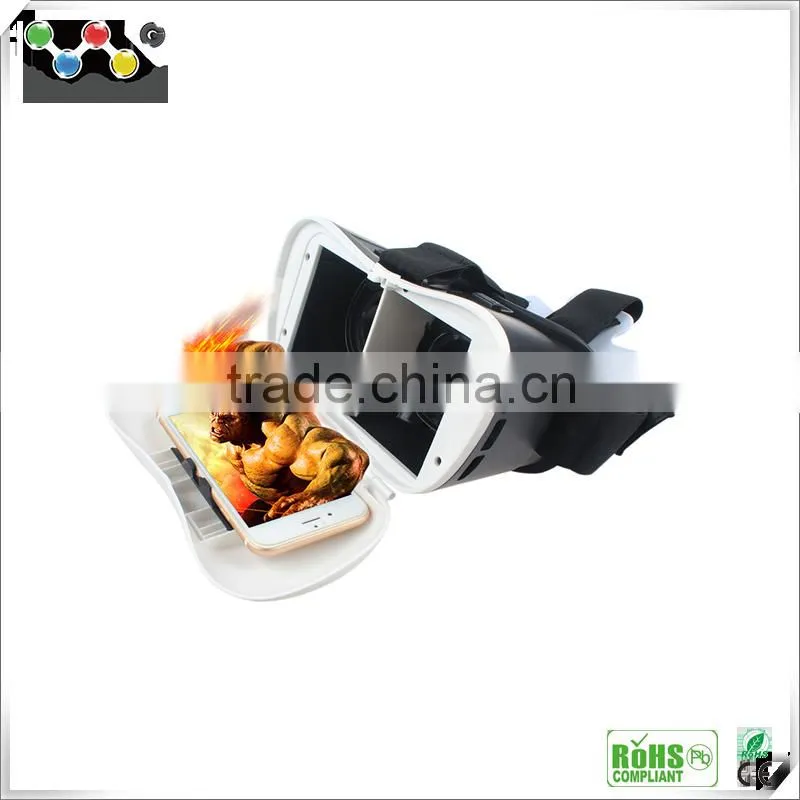 Newest 5th generation 3D Glasses 3D VR Case portable Headset Glasses for mobile phone