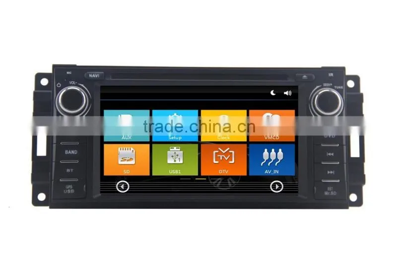 6 inch touch screen car stereo For JEEP chrysler dodge commander caliber cherokee