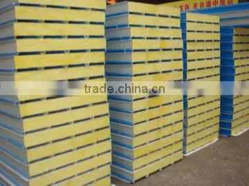 Galvanized Color metal EPS sandwich panel for roofing and wall and warehouse