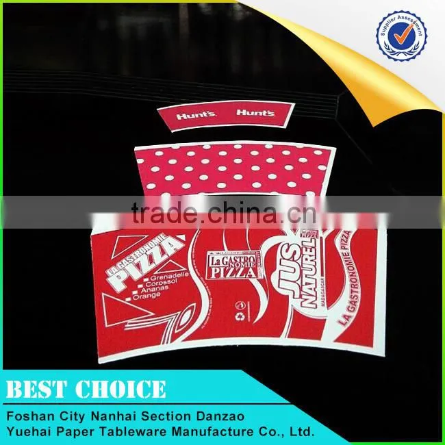 Best selling disposable single side pe coated cup paper fan for ice cream