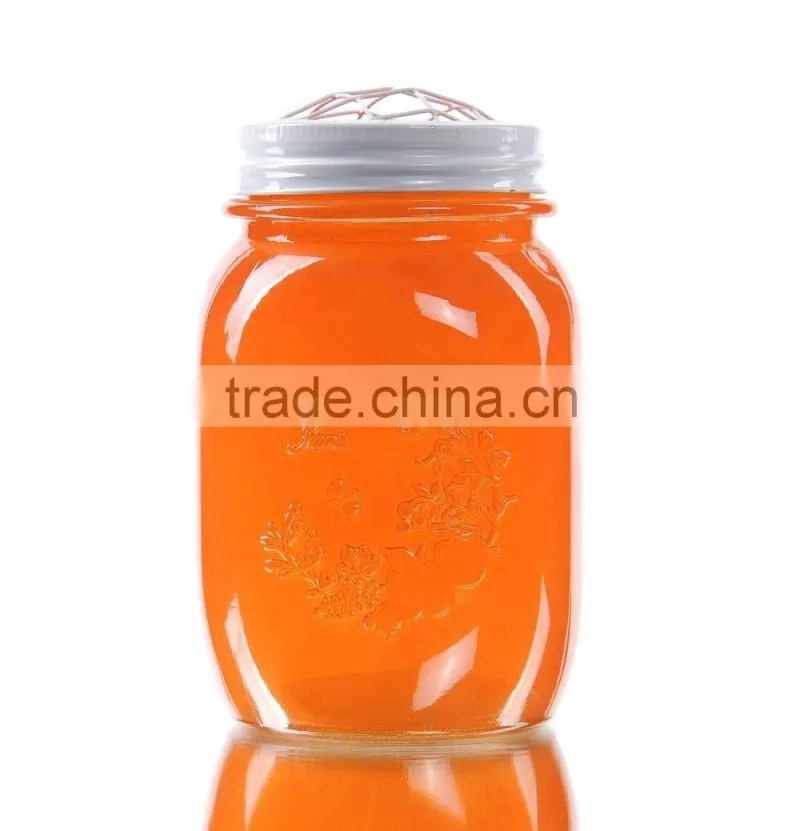 Cute RibbedTransparent Colored Glass Vase