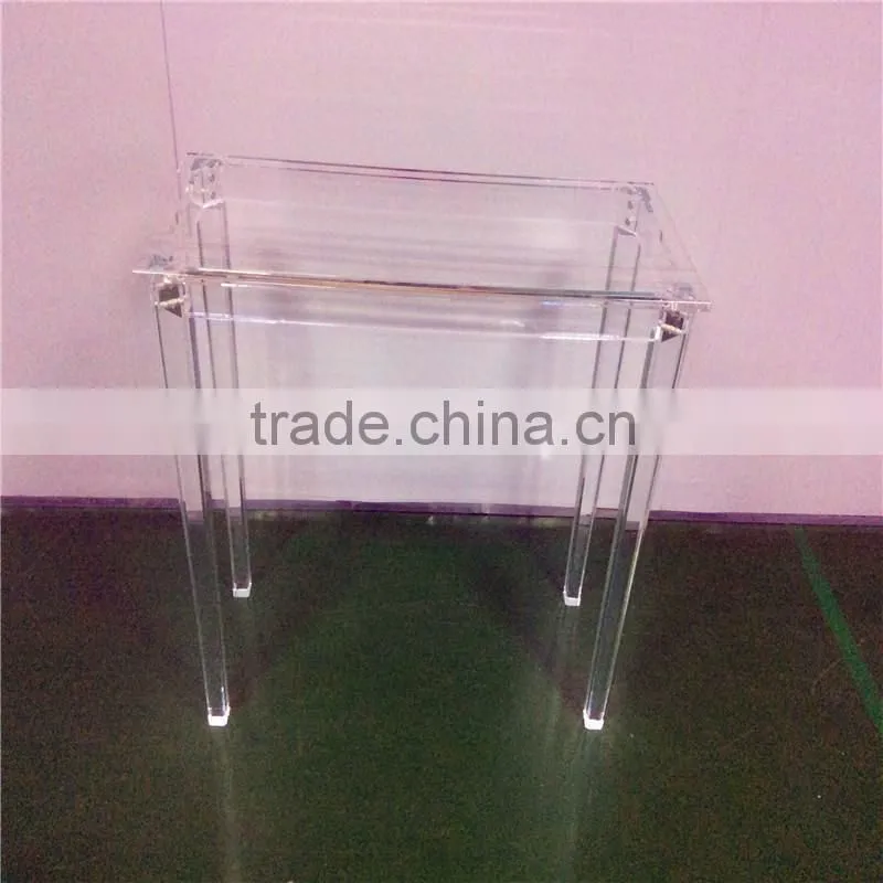 Acrylic furniture chair organizers