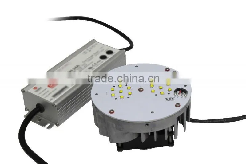 UL DLC list 5 years warranty 35w low watt led retrofit kit with die-casting aluminum replacement for 100w Mental Halide lamp