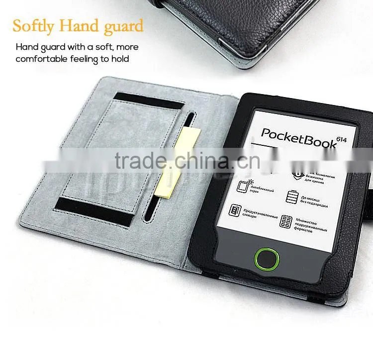 with hand guard Pocket Book 614 e-book case