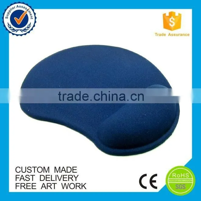 High quality sublimation wrist rest rubber wholesale mouse pads