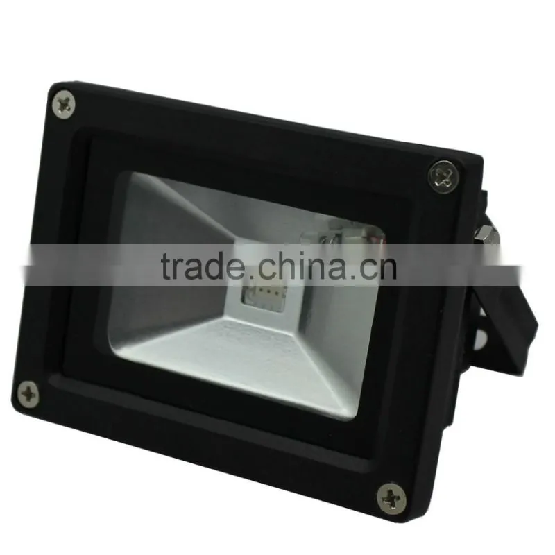 Remote Control 10w RGB Waterproof LED Flood Light, Color Changing LED Security Light ,Wall Washer Light