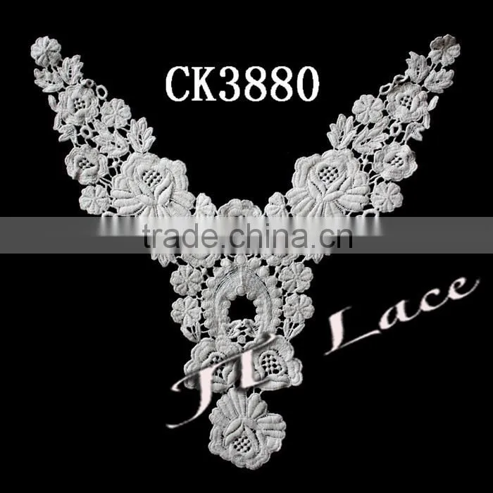 Embroidery lace collar factoty price CK3256