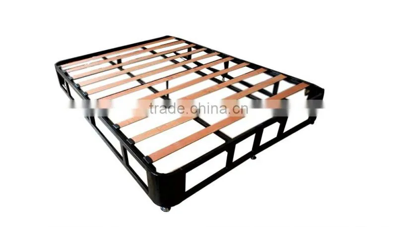 flat wooden bed frame/hinges bed frame