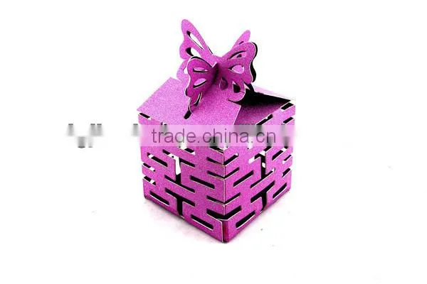 Christmas paper folding tea box
