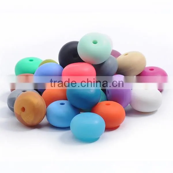 Baby Beads Silicone Beads Chewable Beads Silicone Teething Beads