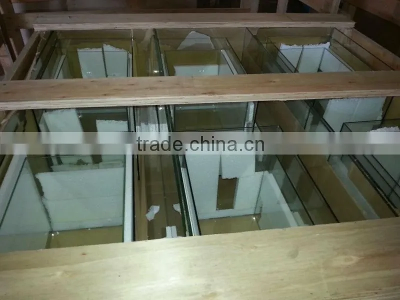 rectangle glass large fish tank