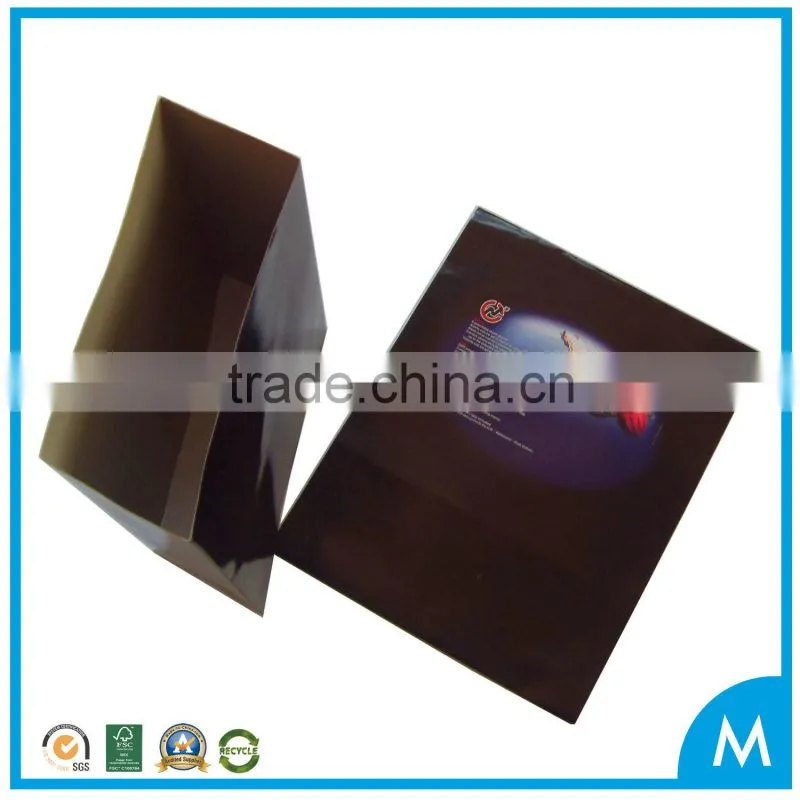 High Quality Chocolate Color Art paper sleeve fancy price