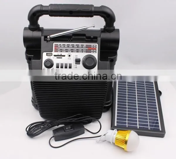 Small home backup power supply 18V3W solar system