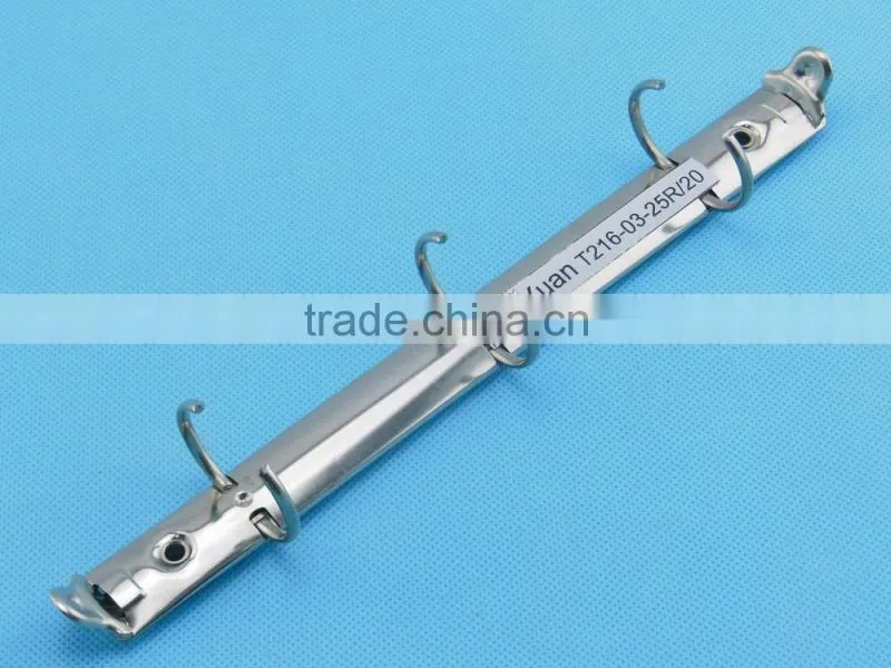 China supplier TR216-3-25-20 metal 3 ring binder mechanism with trigger