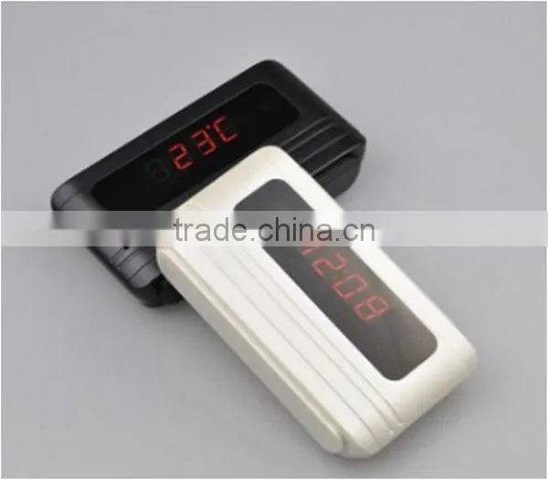 mini Alarm clock camera V6 with motion detection clock hidden camera