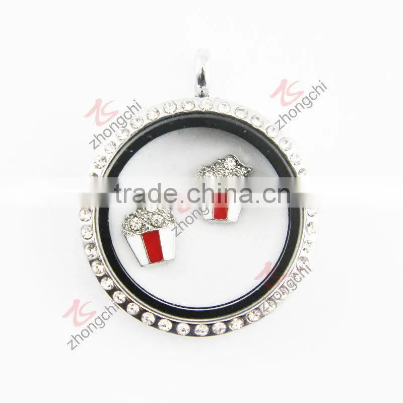 Hot selling alloy locket jewelry set