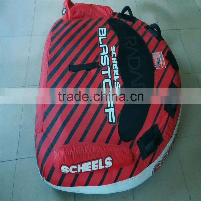 Inflatable snow sled