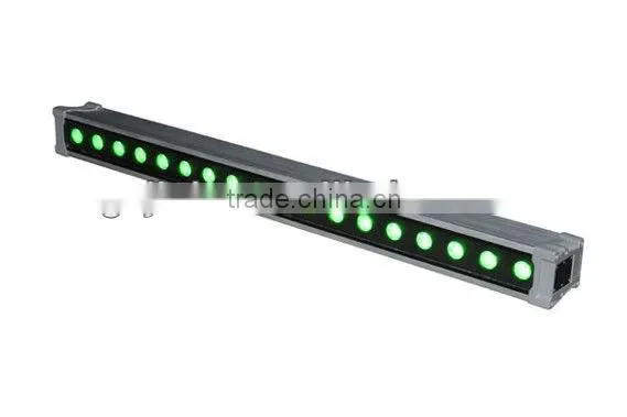 18W led dmx rgb bar light waterproof bar