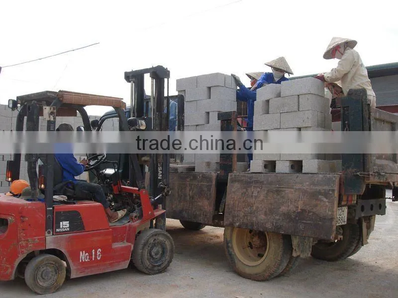 QTY10-15 Full automatic high efficiency concrete block making machine