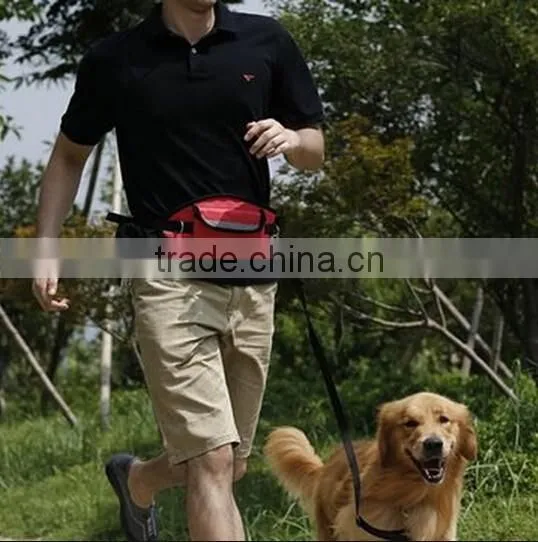 Handsfree Dog Walking Waist Belt / dog Leash Rope Bag / Dog Carrier Bag