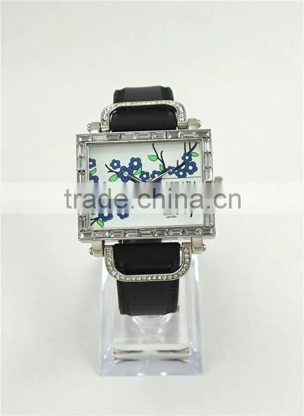 New Style Ladies Silicone Wristwatch square cse muticolors unisex watches