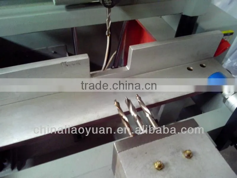 Lock-hole and Copy-routing Milling Machine LZF-300x100 / Window Making Machine / Hole Milling Machine for Aluminum and PVC