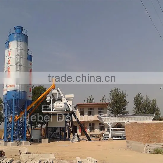Self loading concrete mixer JS1000 concrete mixer for small industrial