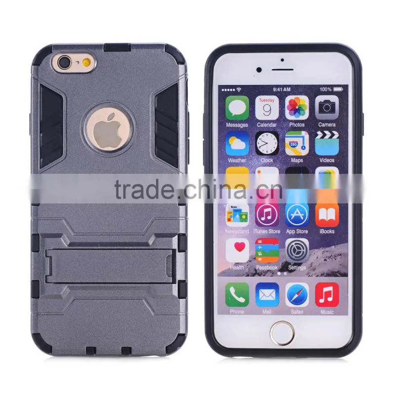 For iPhone 6 plus protector Case 2 in1 Armor Defender Hybrid Heavy Duty Hard Cover Shockproof Case for iPhone6 plus