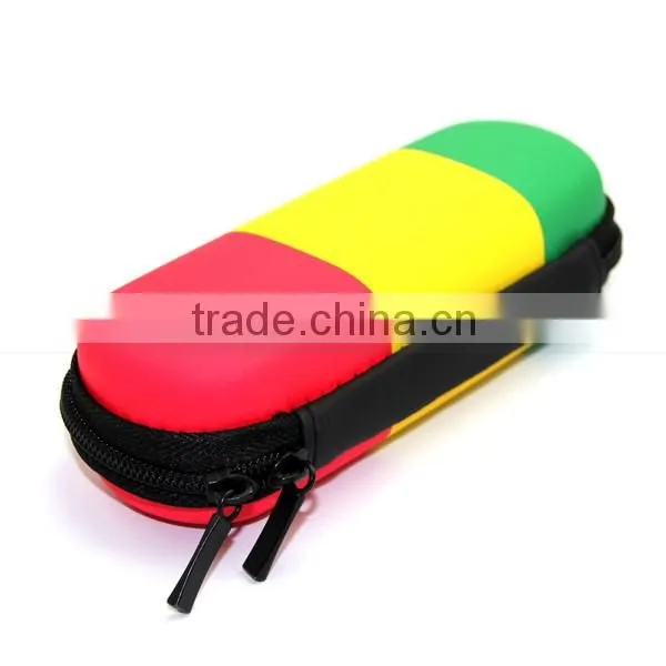 New sale Red/green/yellow three bars ego ce4 zipper case zipper pencil case