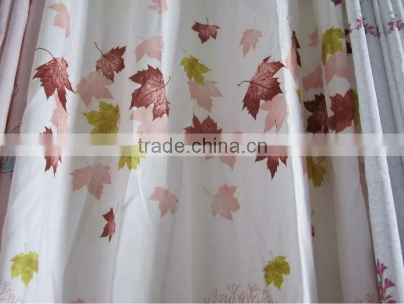 New arrival waterproof printed oxford fabric for curtain or shower curtain