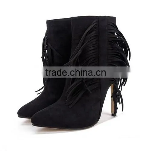 women ankle boots high quality shoes newest designs 2017 PF4417