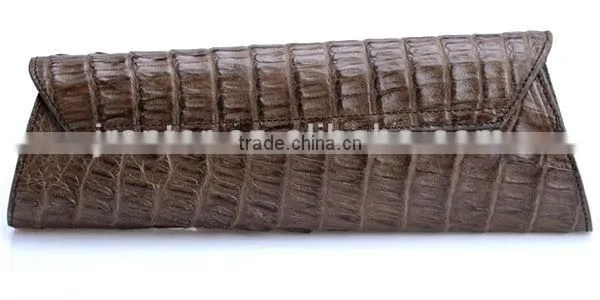 Ladies Party Genuine Leather Clutch Purse Crocodile Skin Handbags chinese clutch bag