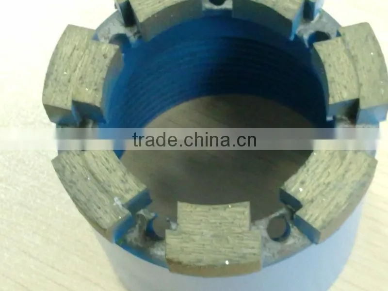New Tile Core Bits with Diamond Segments