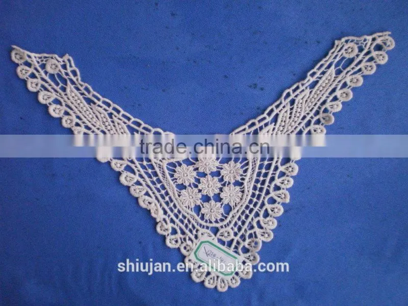 V shape fashion crochet/ lace Collar or necklace