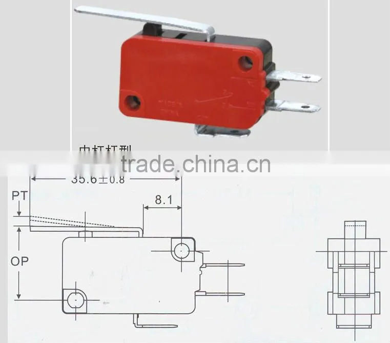 KW3 micro types of electrical switches