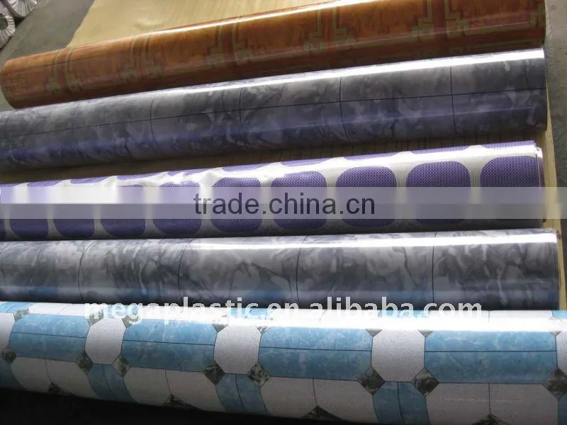 homogeneous wooden dry back pvc flooring