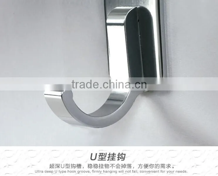 Made in Foshan 2016-2017 high quality furniture hardware aluminium alloy bath shelf