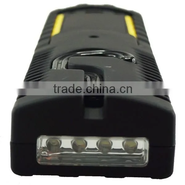 New product 360 degree rotate bracket COB LED working light hook torch led flashlight work led light