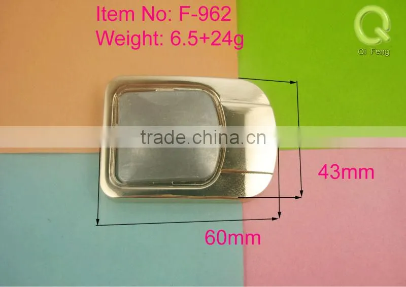 fashion zinc Decoration ladies bag accessories f-962
