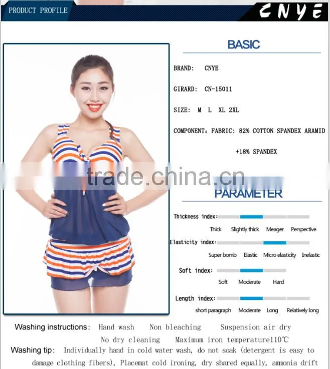 2015 CNYE High Quality womens swimwear fashion beautiful swimwear