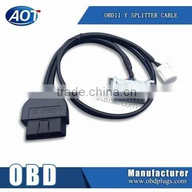 obd factory auto diagnostic j1962 16pin male female cable parts auto
