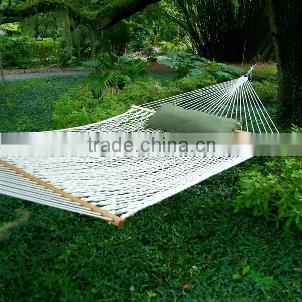 Two person Grden Swing Cotton Rope Hammock