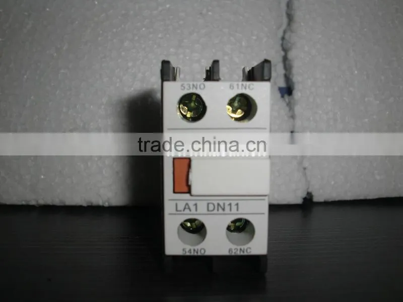 New Type LA1-DN11 auxiliary contactor block